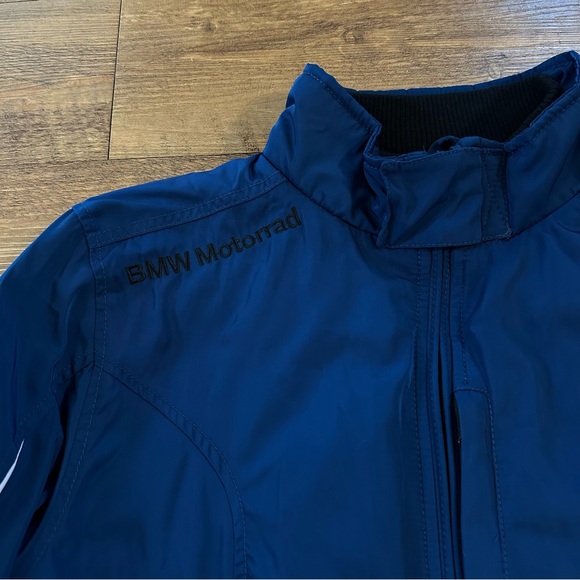 BMW Motorrad Men’s Blue Jacket Size Large Midweight Quilted - Picture 10 of 16